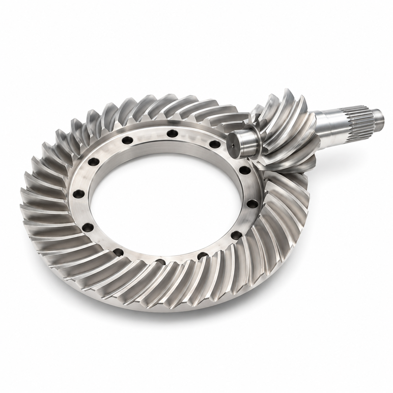 De alta precisão 20CrMnTi Gear Bevel Espiral Conjunto com Diâmetro de Pitch Personalizável para caixa de transmissão