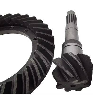 OEM Tamanho C45 Ferro Espiral Bevel Gear para transmissão mecânica