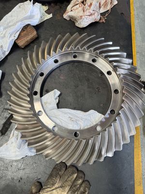 High Precision Spiral Bevel Gear for Crusher Machine Reducer
